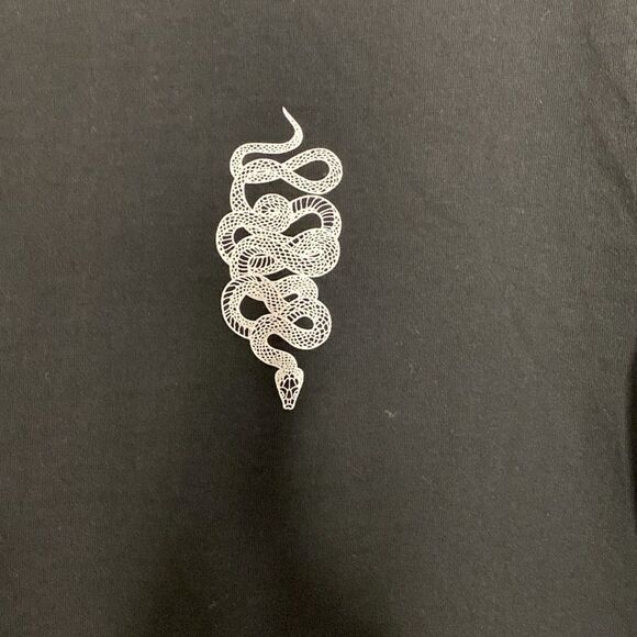 SAINT MORTA Men’s Black Medium Thick 100% Cotton T Shirt Size L - Picture 3 of 6